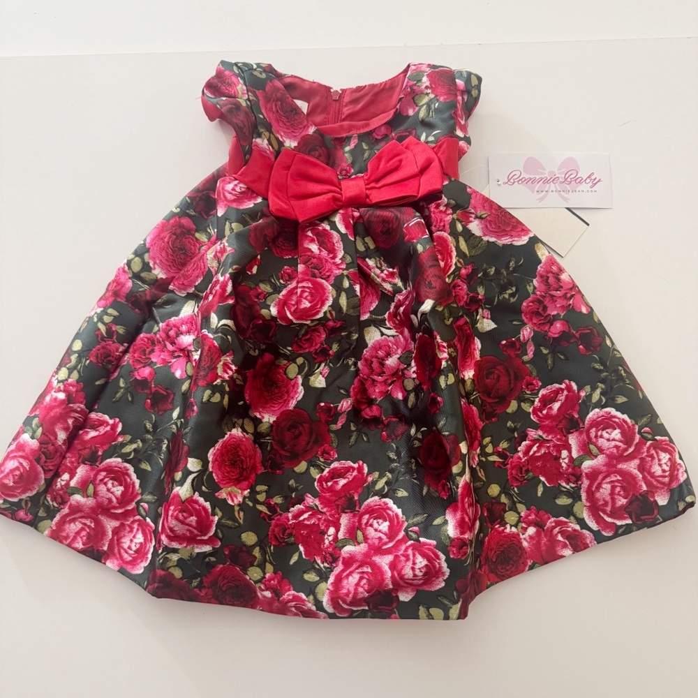 Bonnie Baby Floral Dress NWT